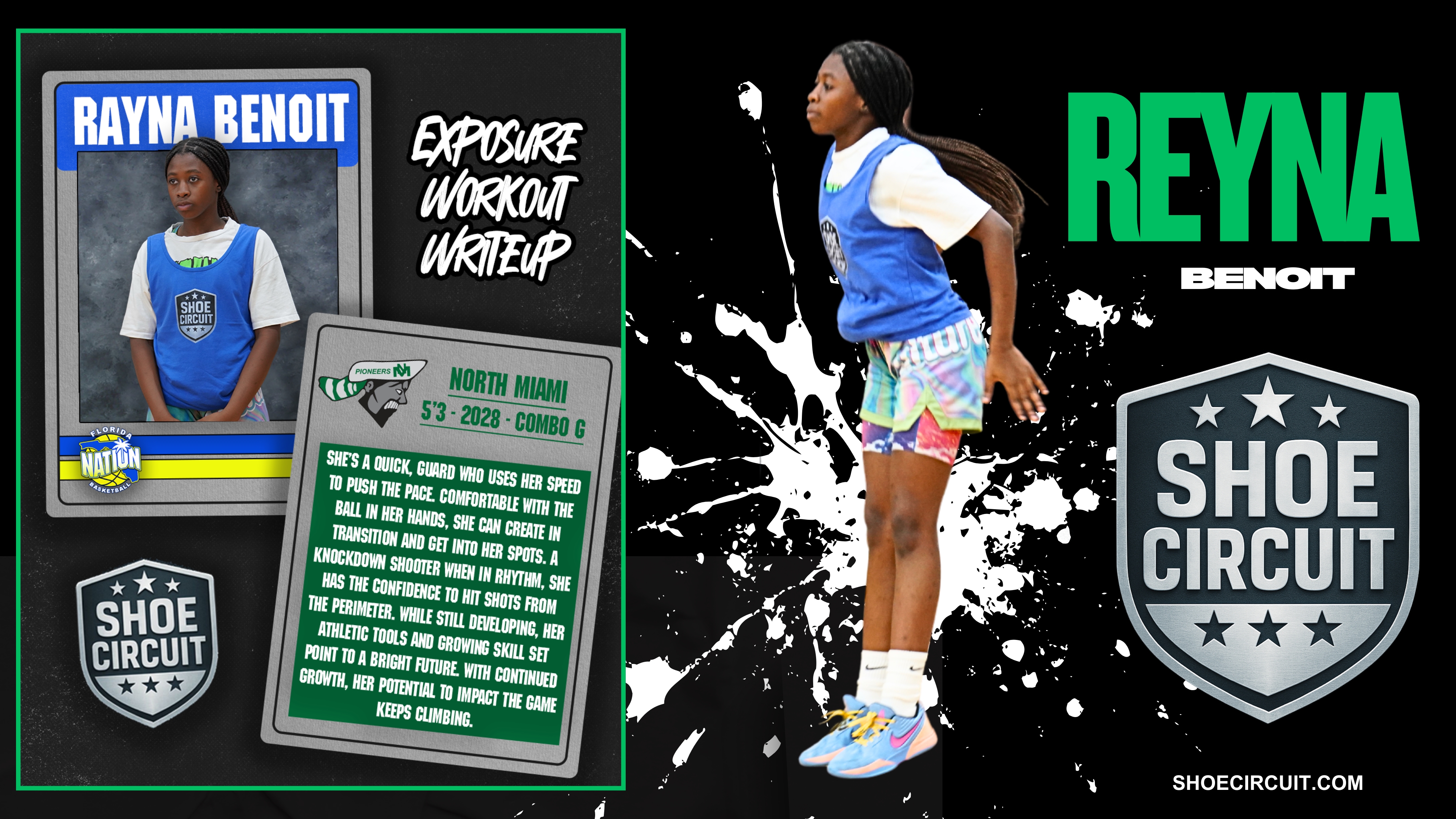 Rayna Benoit | Class of 2028 | Versatile Guard | Shoe Circuit