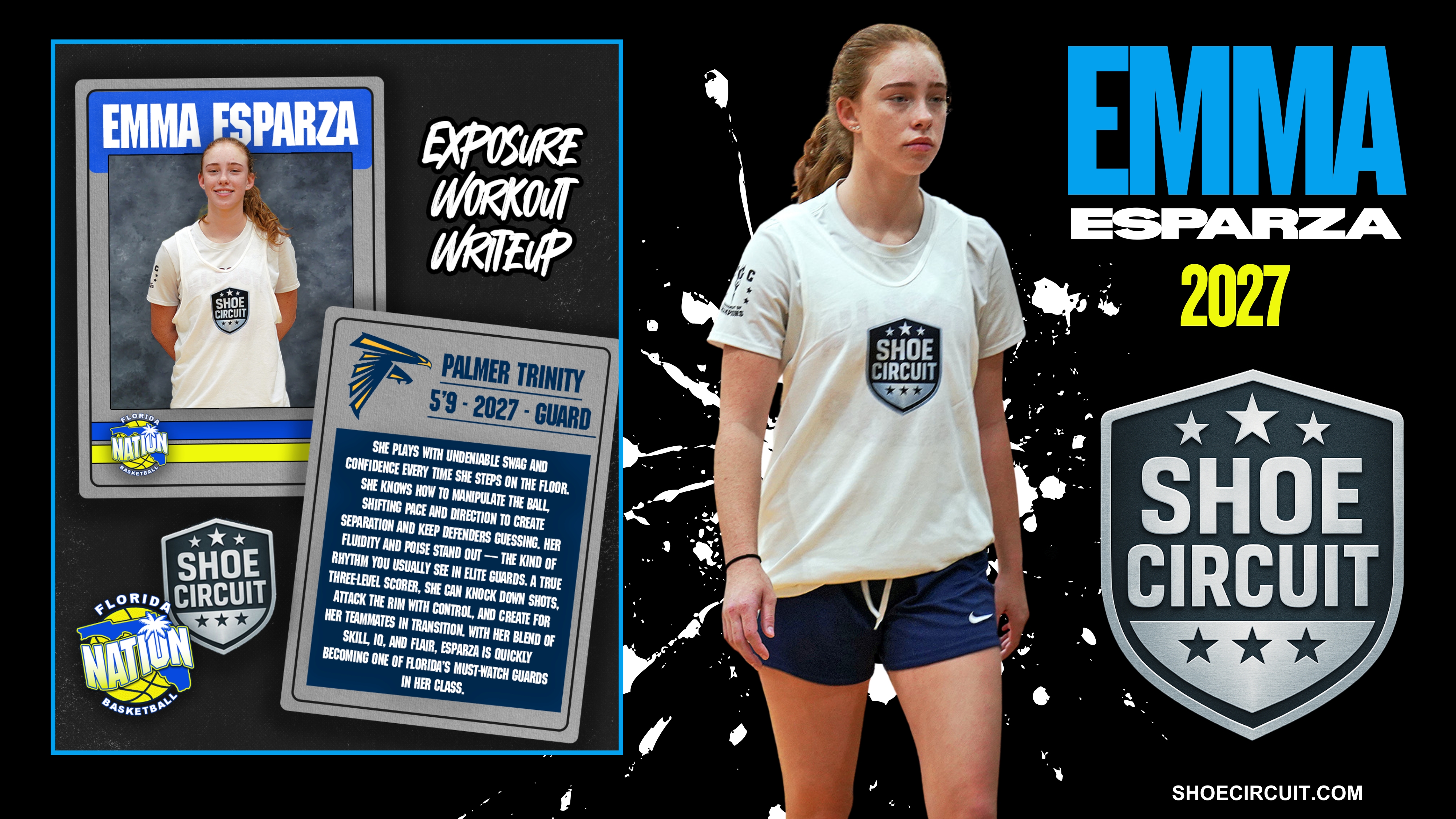Emma Esparza | Class of 2027 | Shifty Guard | South Florida’s most slept on?