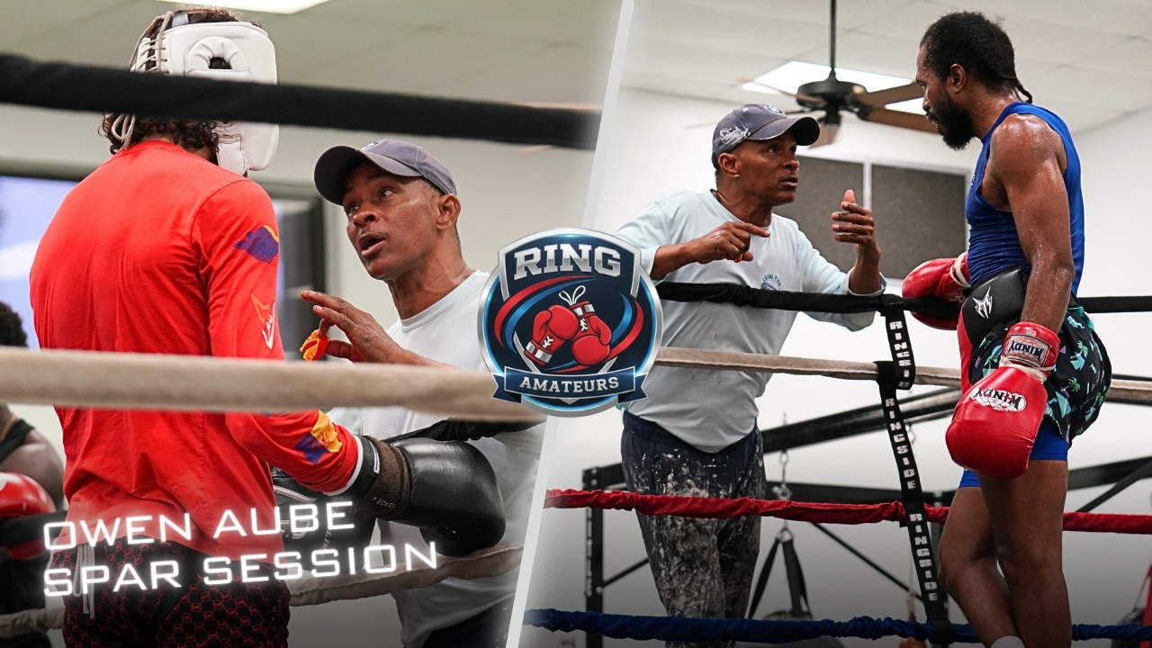 Owen Aube Amateur Boxing Sparring Session
