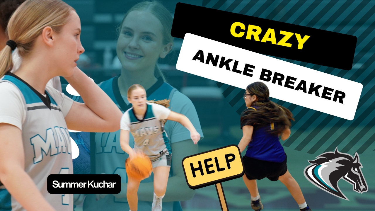 GUARD YOUR ANKLES! Summer Kuchar Drops Defender and Sinks the Shot 😳🔥