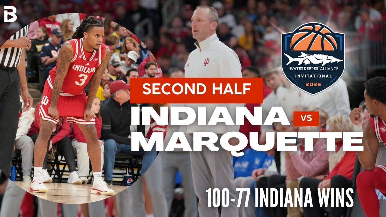 Indiana vs. Marquette – Second Half Highlights | Waterkeeper Alliance Invitational