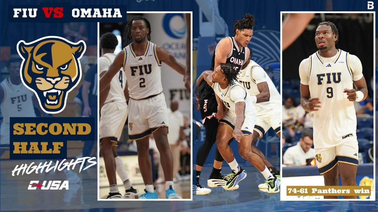FIU Panthers Dominate Omaha Mavericks 74–61 in First-Ever Meeting
