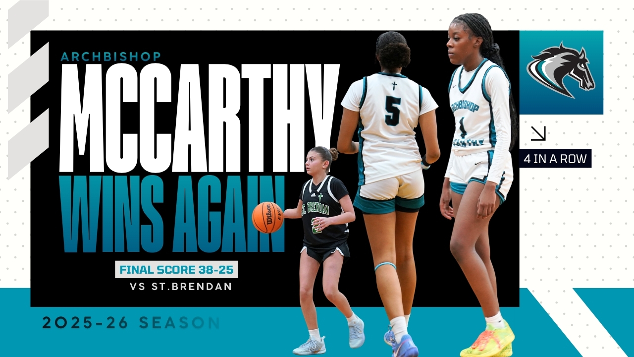 FINAL: ARCHBISHOP McCARTHY 38, ST. BRENDAN 25