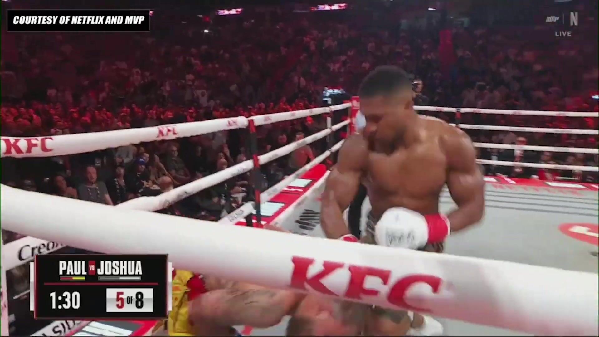 Jake Paul Vs Anthony Joshua Fight Highlights