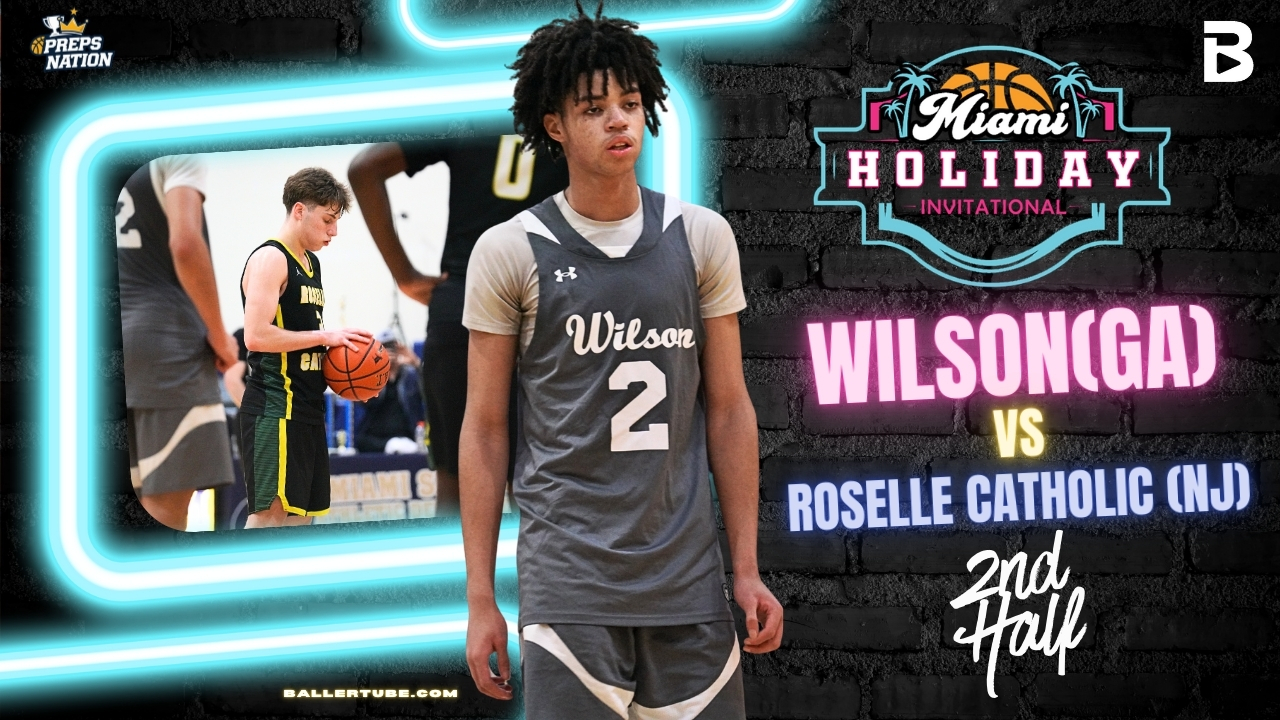 Roselle Catholic Defeats Wilson Academy (GA) 68–61 | Miami Holiday Invitational Highlights