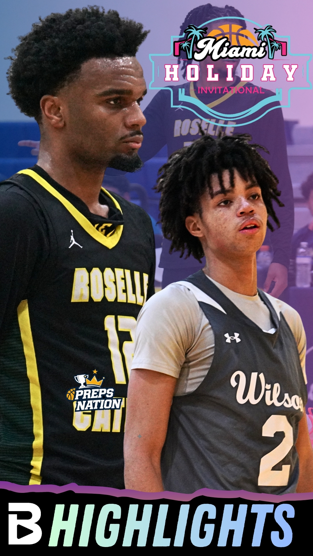 Roselle Catholic vs Wilson Academy (GA) | Miami Holiday Invitational 🔥