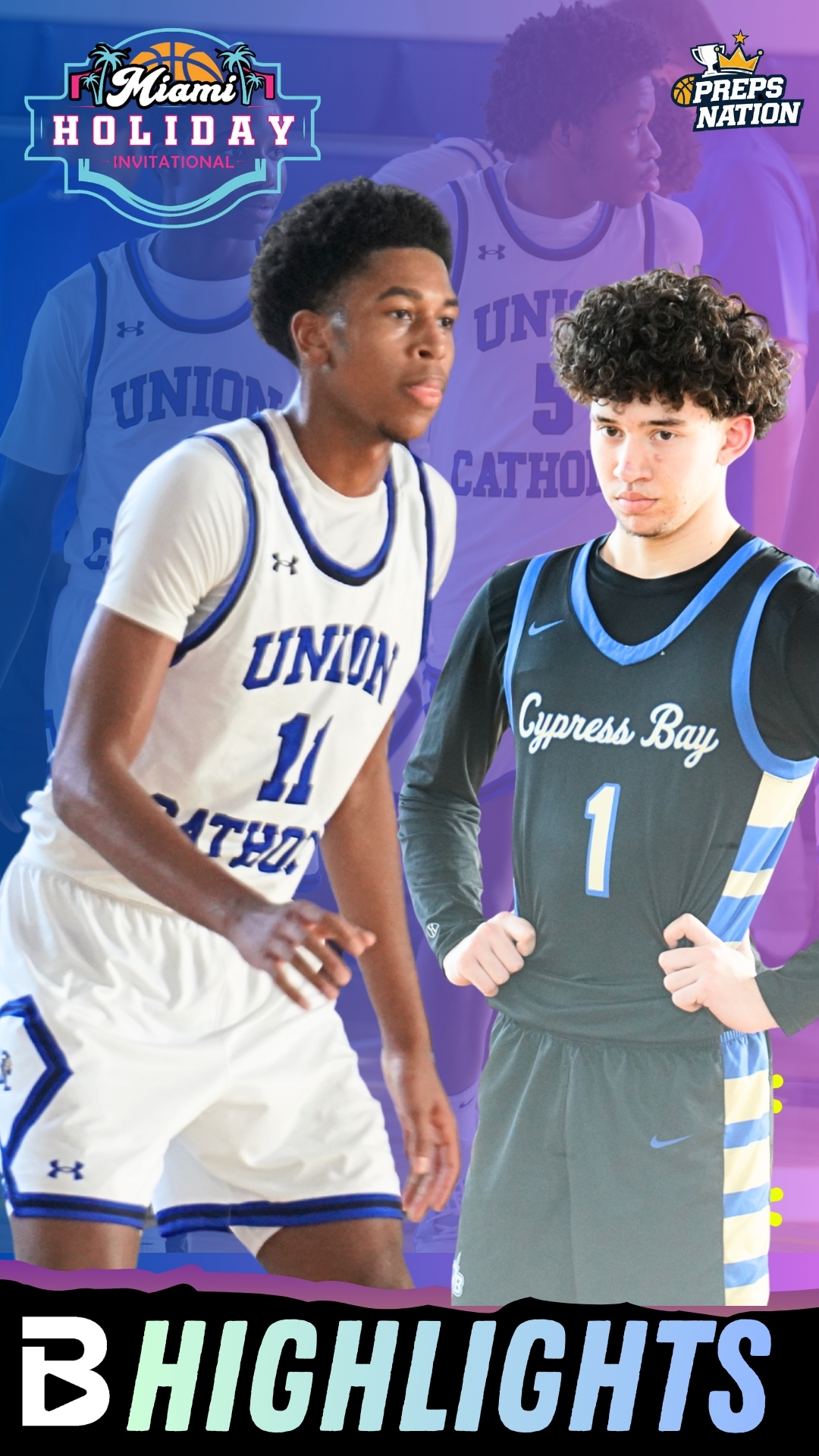Cypress Bay (FL) vs Union Catholic (NJ) | Miami Holiday Invitational Highlights