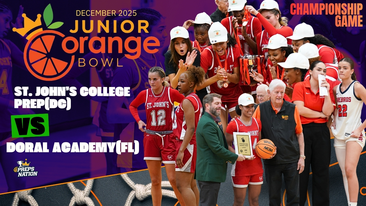 St. John’s College (DC) Wins Jr Orange Bowl Classic | Defeats Doral Academy Girls Basketball