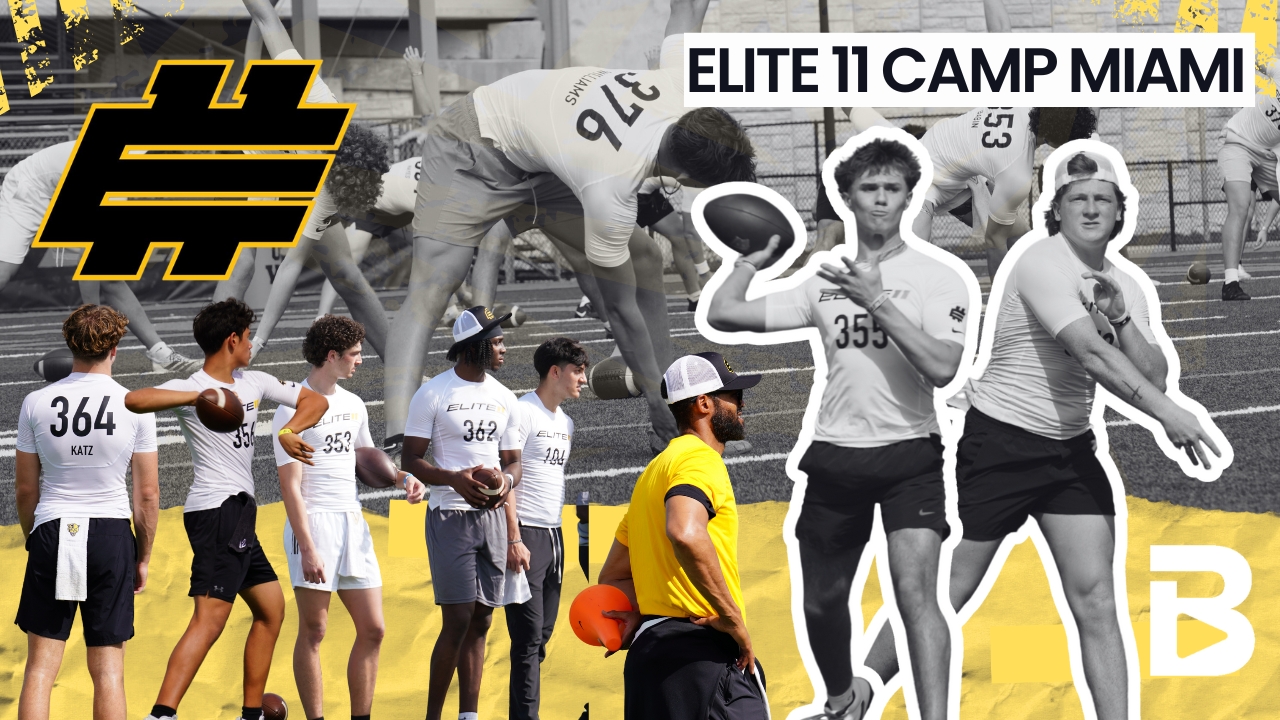 Elite 11 Miami CAMP | Top Quarterbacks in Action | Day 2 Full Throws & Evaluation